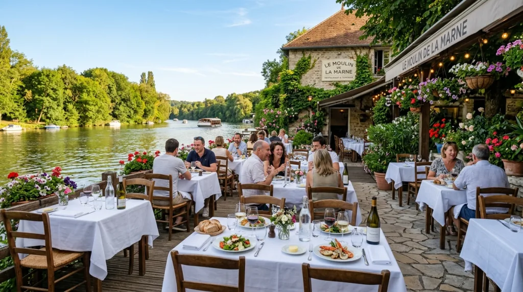 découvrez notre sélection 2023 des meilleurs restaurants en bord de marne, des adresses coup de cœur pour savourer une cuisine délicieuse avec une vue imprenable.